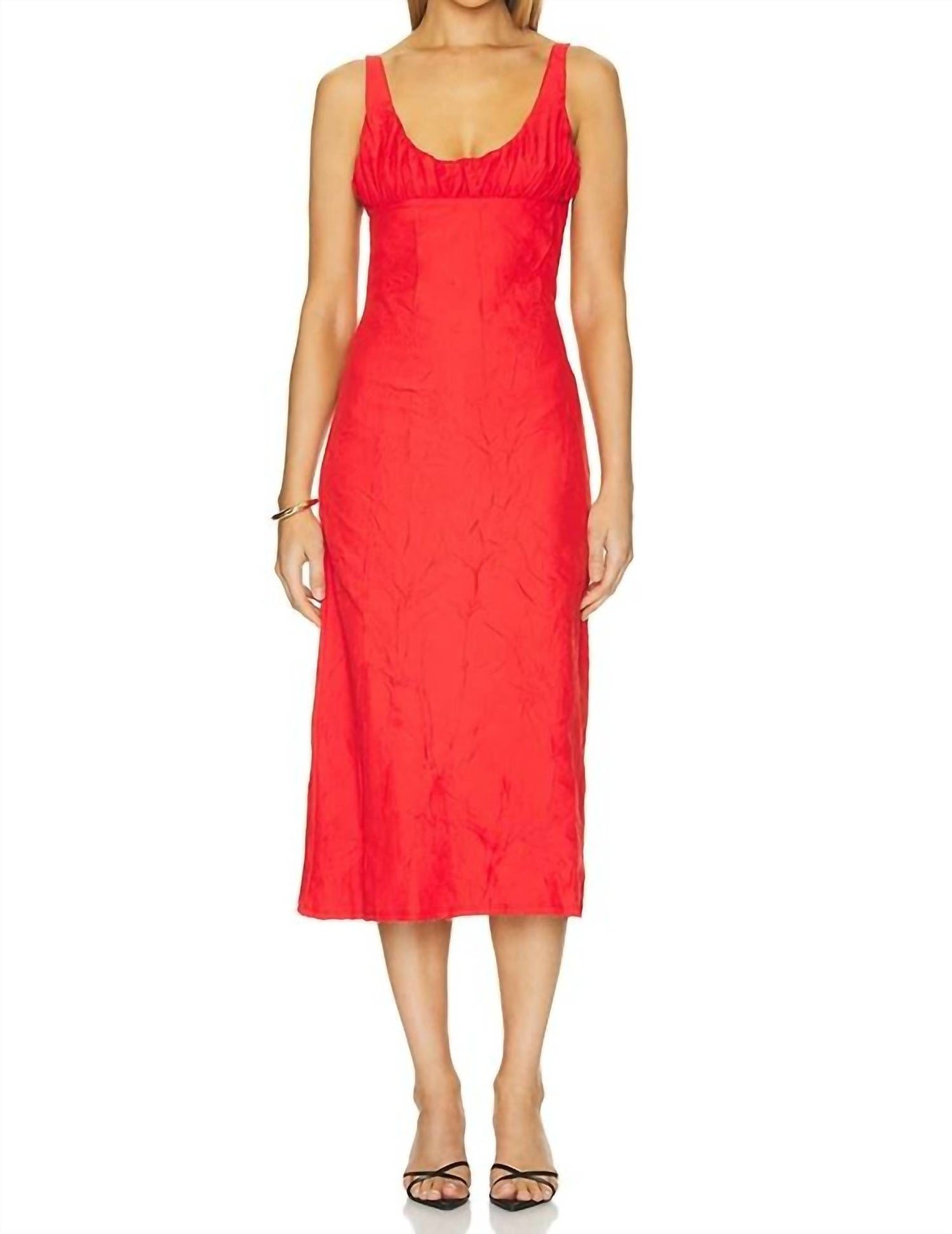 Julieta Kleid – Kirschrot