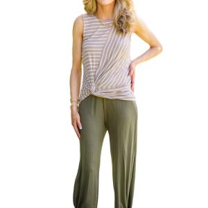 Ella 7732518486076 Tanktop – gestreift, mehrfarbig