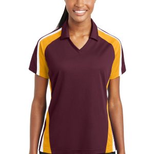 Sport-Tek Tricolor Micropique Sport-Wick-Poloshirt – Damen