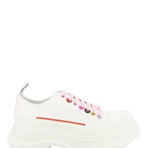 Slick Sneaker – Schnürung, Low-Top, Profilsohle