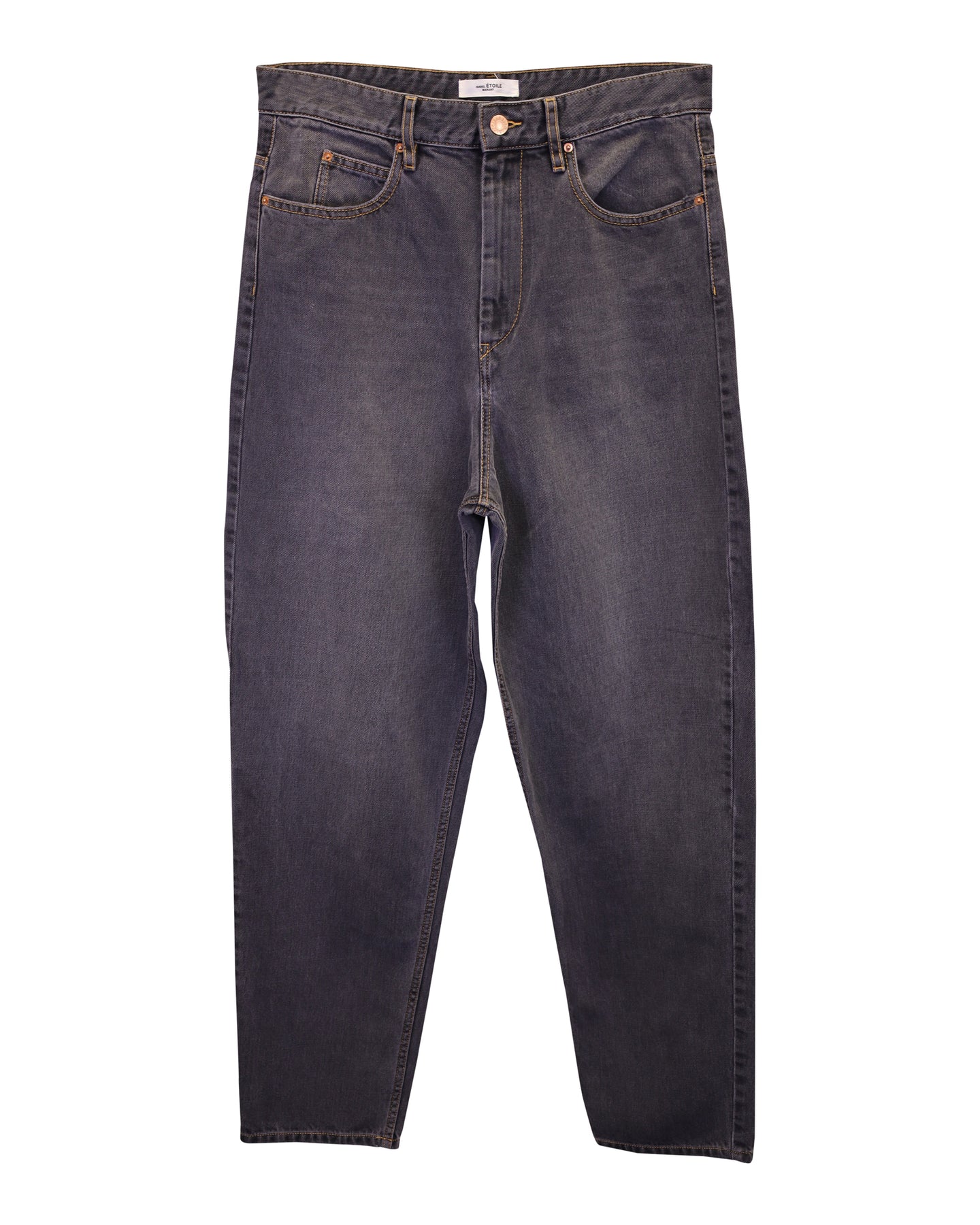 Isabel Marant Etoile Jeans – Baumwolle, Denim, Schwarz