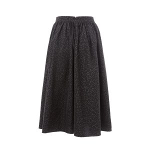 Lardini eleganter Damen-Midirock aus Polyethylen