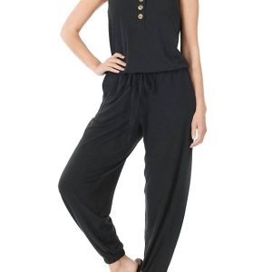 Jogger 7732527267900 Overall – ärmellos, Schwarz