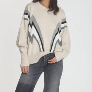 Retro Sweatshirt – Dune Bolt, Mehrfarbig