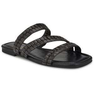 Quinlea geflochtene Pantolettensandalen