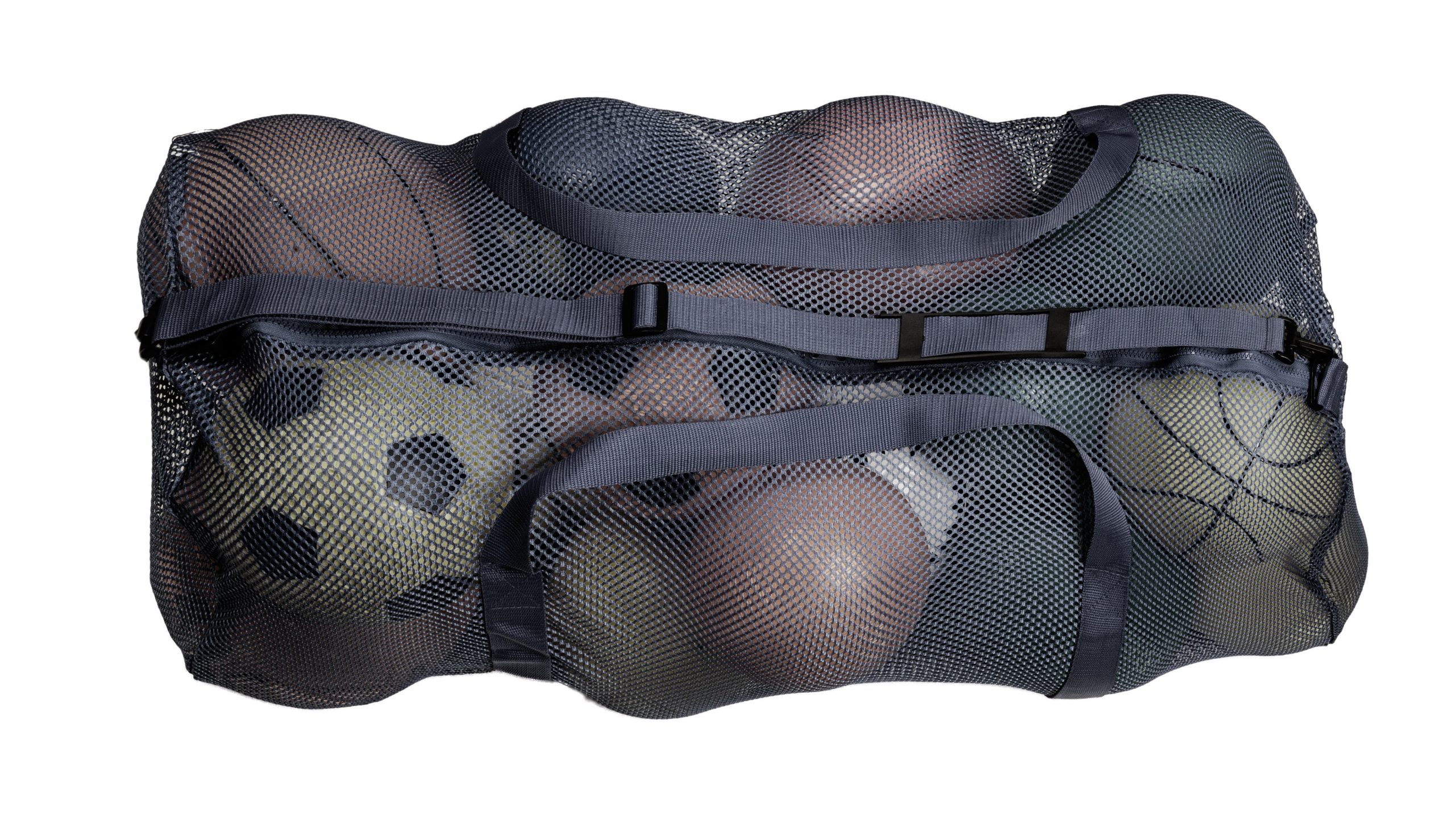 Duffel Tasche – Schwarz, Mesh