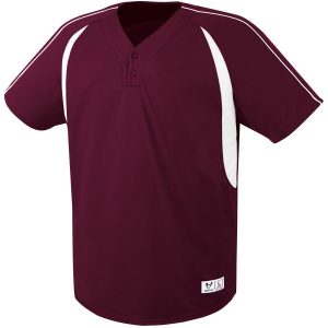 High Five Impact Jugend-Baseballtrikot mit zwei Knöpfen