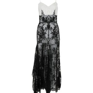 Kleid – ärmellos, Spitze