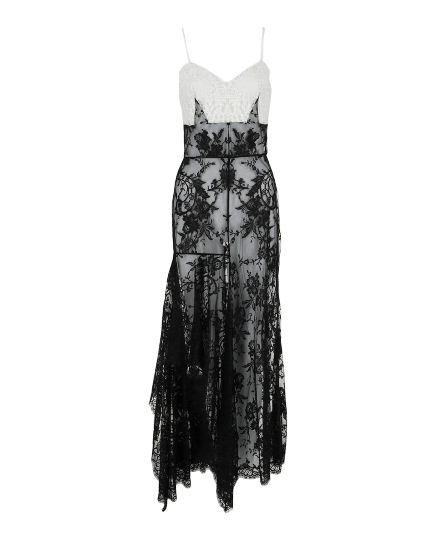 Kleid – ärmellos, Spitze