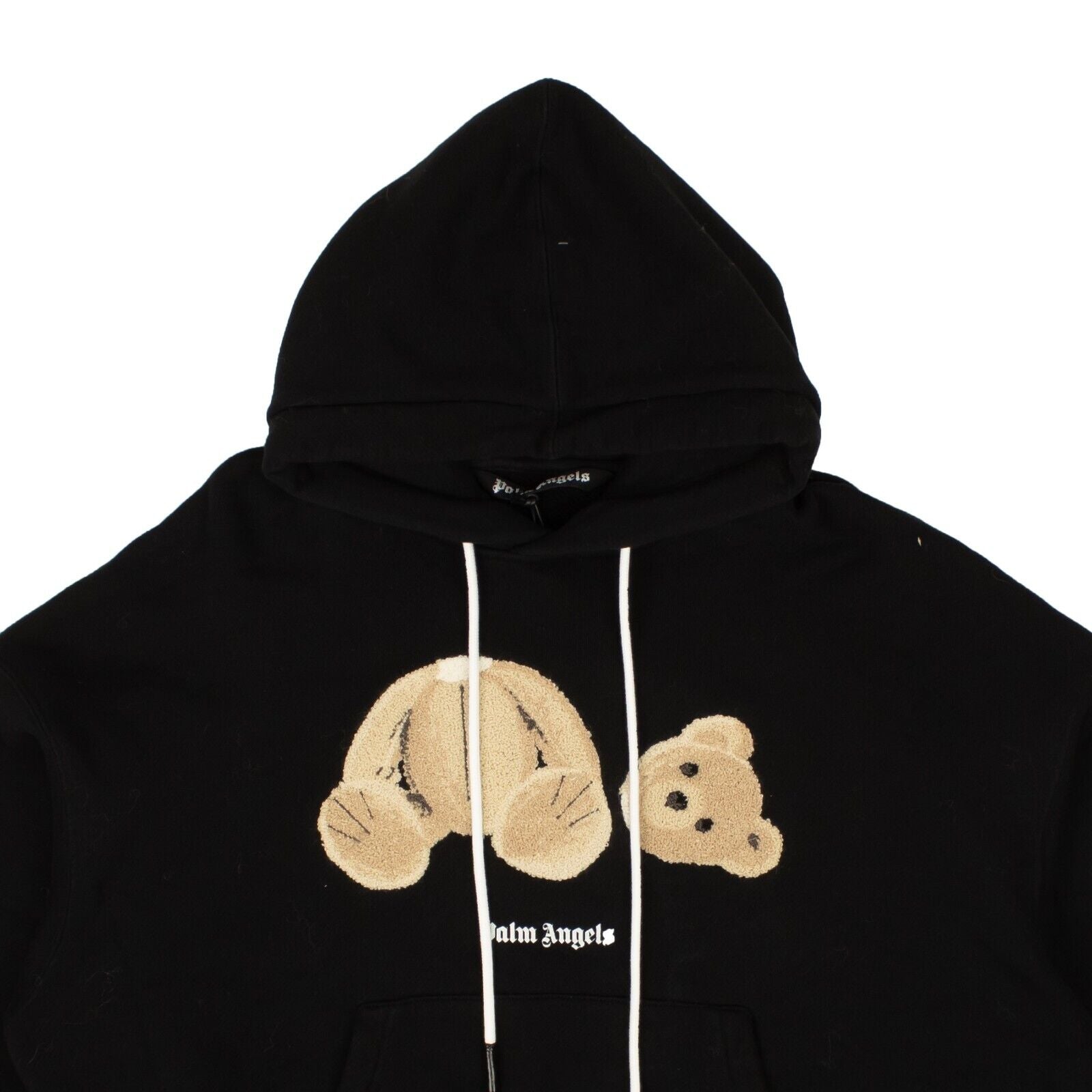 Boucle Bear Kapuzenpullover – Schwarz