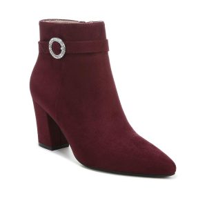 Stiefeletten – Strass, Glanz, Reißverschluss