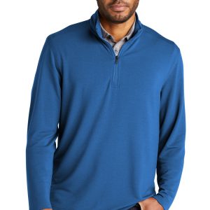 Port Authority Herren-Pullover aus Mikrofrottee mit 1/4-Reißverschluss – K825