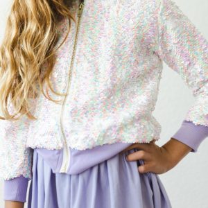 Unicorn Flip Jacke – Pailletten