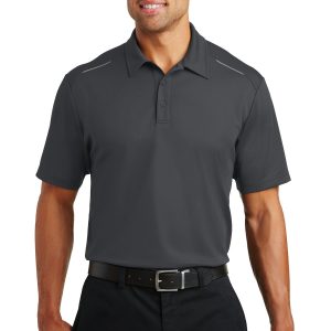 Port Authority Pinpoint Herren-Poloshirt aus Mesh – K580