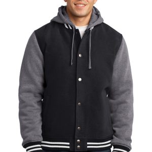 Sport-Tek isolierte Herren-Collegejacke