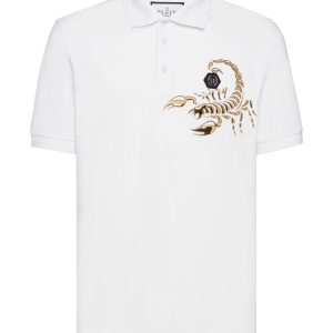 Scorpion Poloshirt in schmaler Passform
