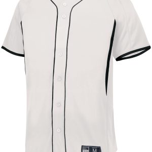 Holloway Game7 Jugend-Baseballtrikot mit durchgehender Knopfleiste
