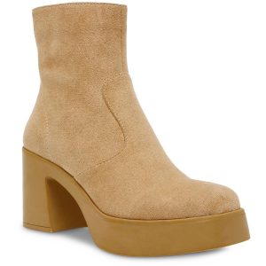Sierra Stiefeletten aus Velourslederimitat mit Reißverschluss