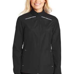 Port Authority Zephyr Reflective Hit L345 Jacke – durchgehender Reißverschluss, Damen