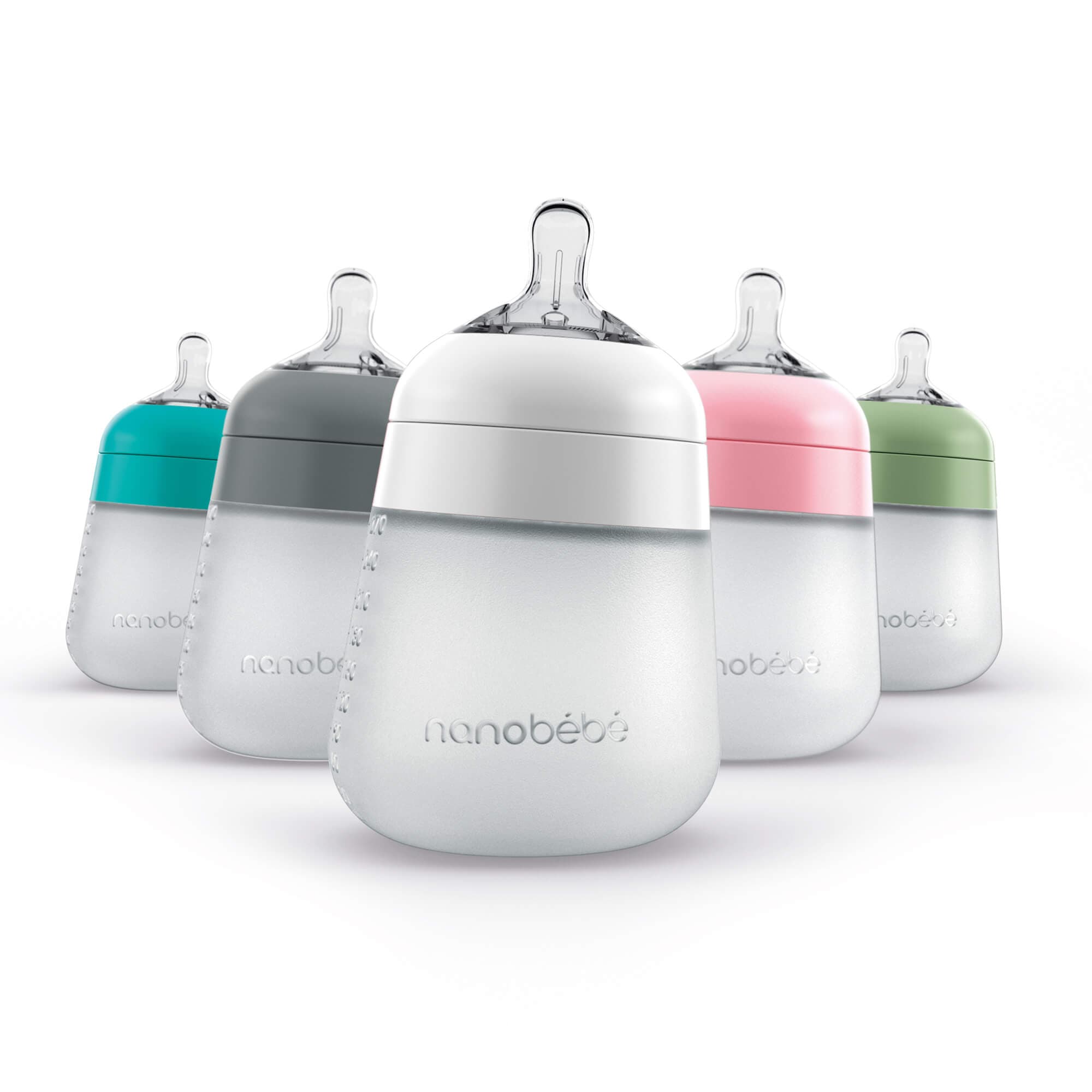 Nanobébé Flexy Babyflasche aus Silikon, 9 oz