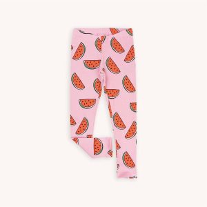Mädchen-Leggings mit Druckmuster – Rosa – 7733819670588