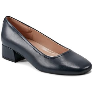 SEJAIN Block Absatzschuhe – gepolsterte Innensohle, Leder