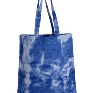 Q-Tees Canvas-Tasche mit Batikmuster