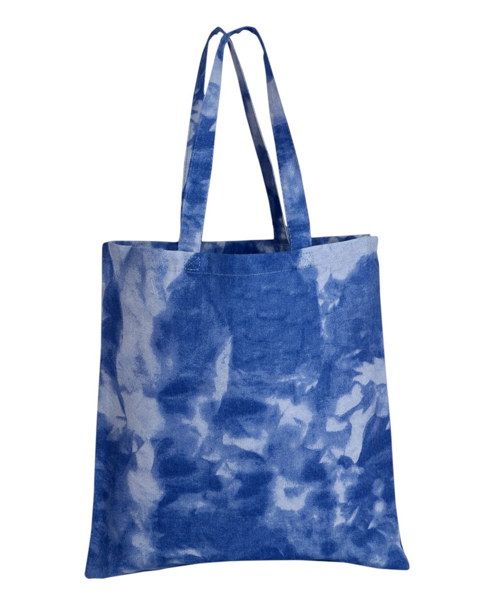 Q-Tees Canvas-Tasche mit Batikmuster