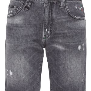 Denim-Caprishorts