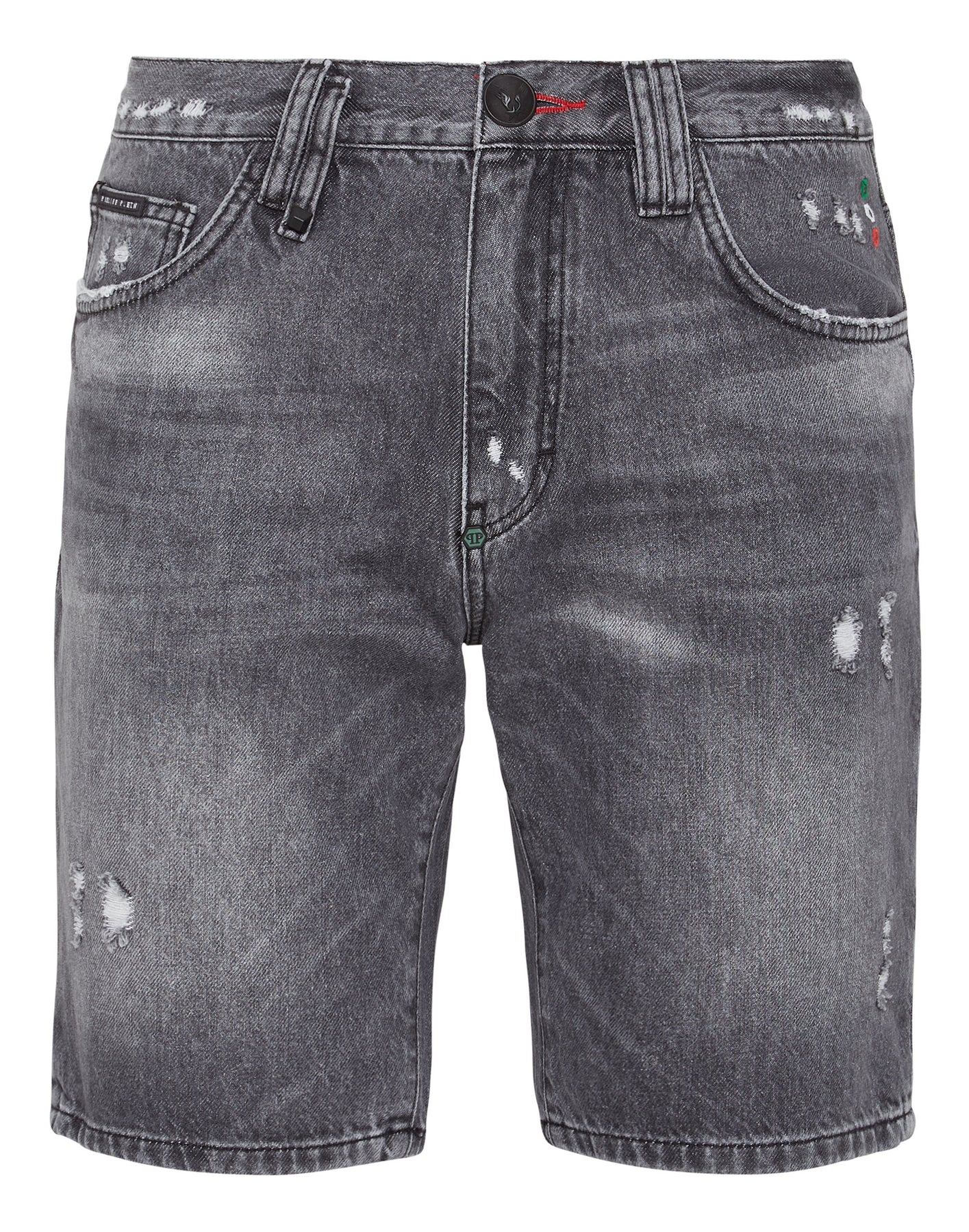 Denim-Caprishorts