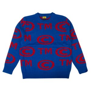 Chinatown Market gestrickter Pullover „Trade Mark“ in Mehrfarbig