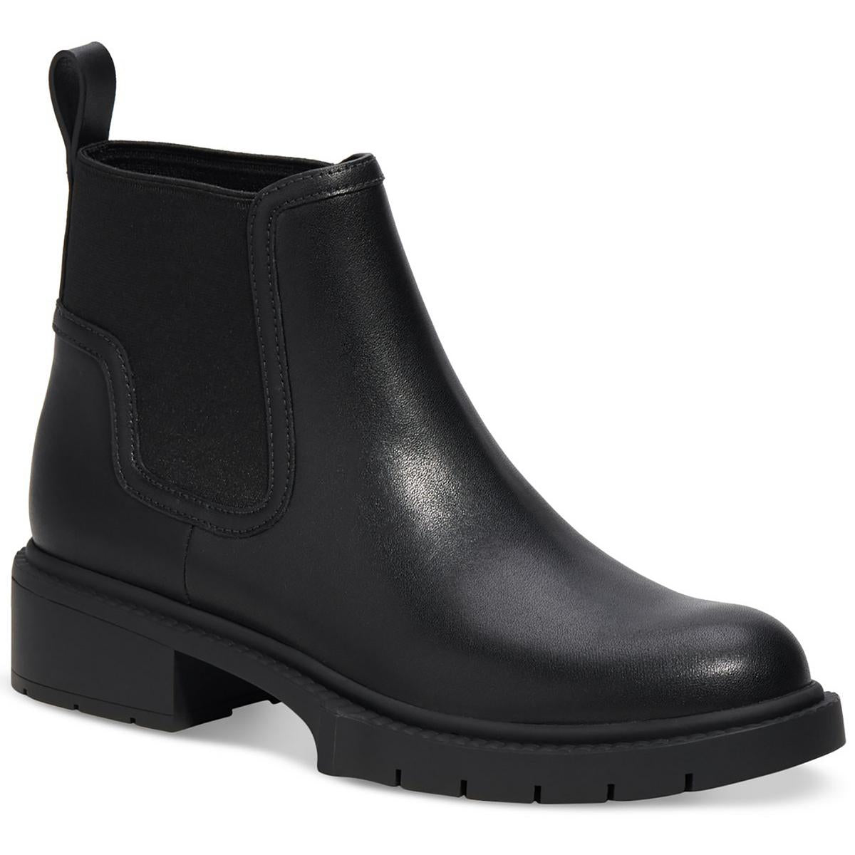 LENORA Stiefeletten – runde Zehenpartie, Leder