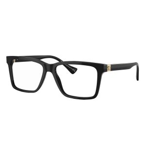 Versace VE 3328 GB1 rechteckige Unisex-Brille – 56 mm