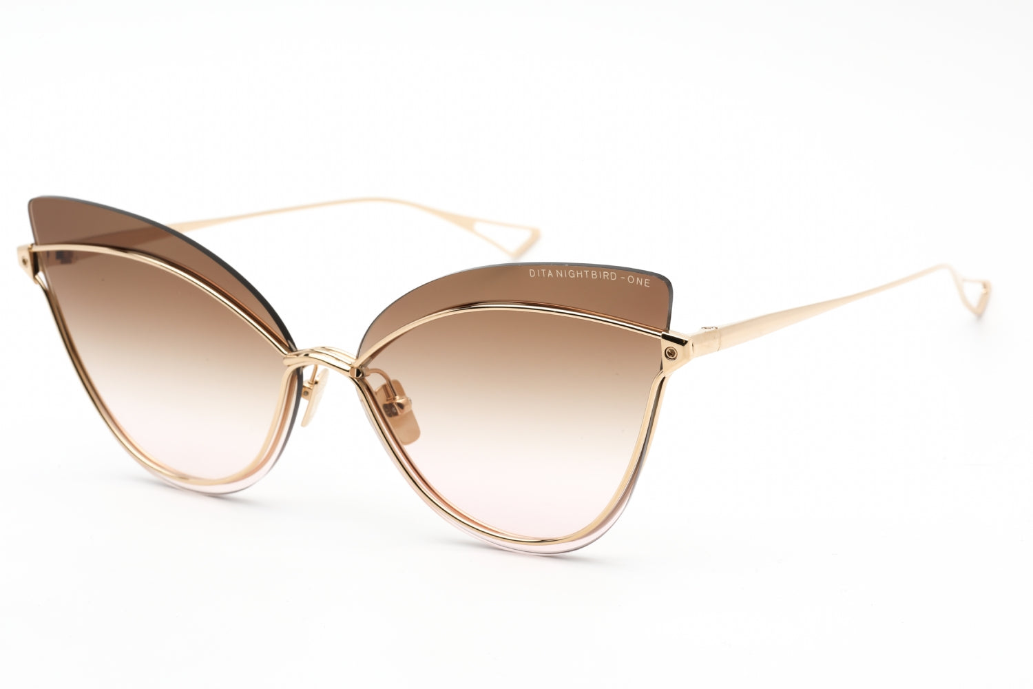 Dita Nightbird-One DTS515-01 66 mm Sonnenbrille – Katzenaugenform