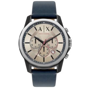 Armani Exchange Classic Herren Armbanduhr – Zifferblatt: Grau