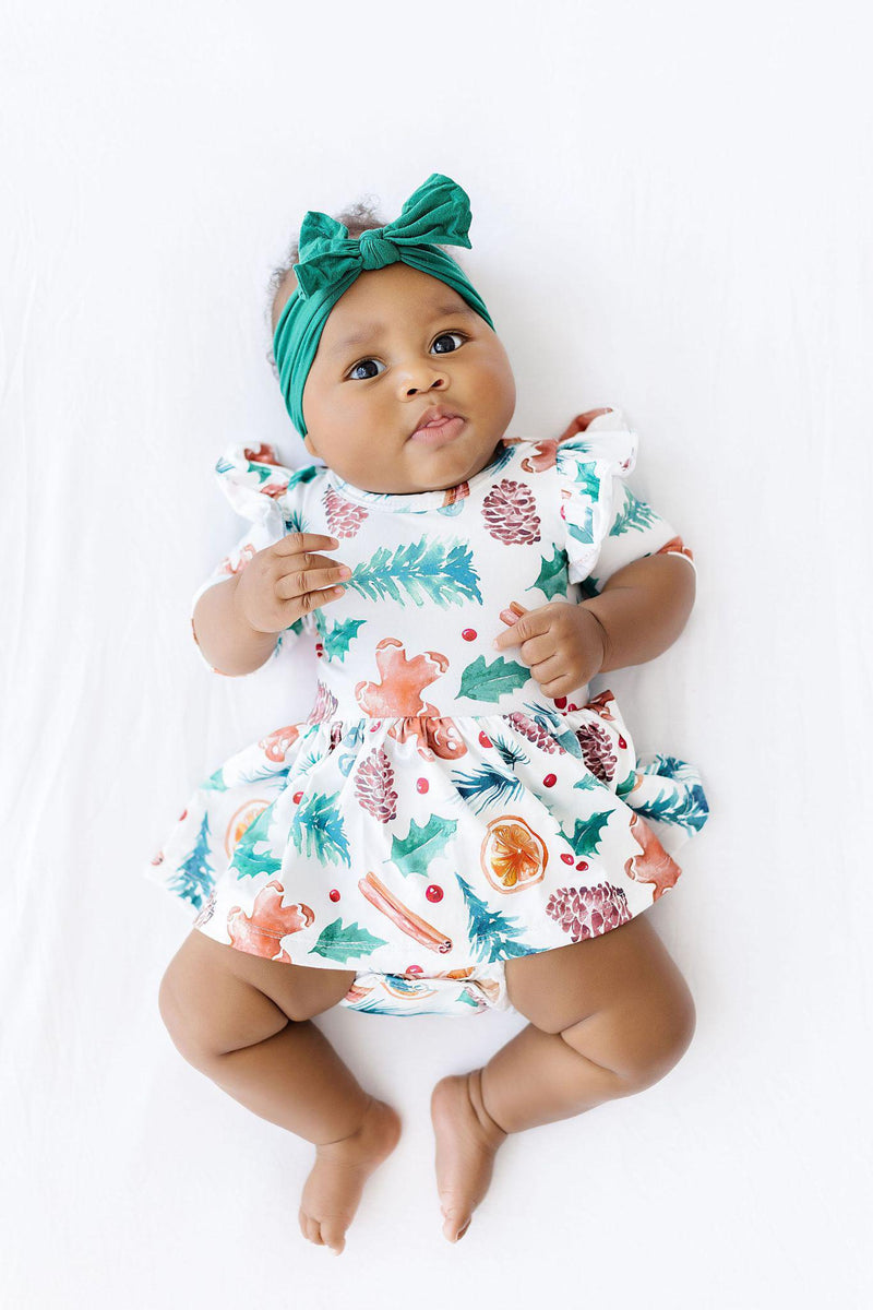 Classic Christmas Twirl Body – Flügeldetails