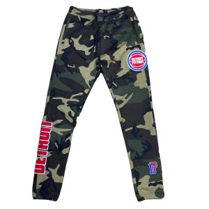 Detroit Pistons Herren-Sweatpants mit Logo – Tarnmuster – 7733724086332