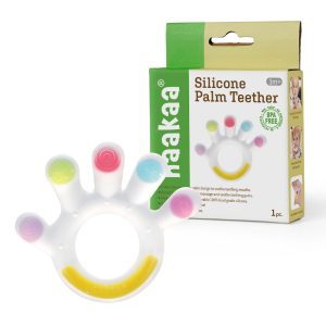 Haakaa Silikon-Beißring in Palmenform – 1 Stück