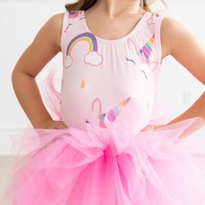 Bubblegum Unicorn Tank Ballettbody mit Tutu