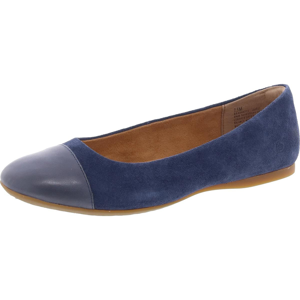 Batti Ballerinas – gepolsterte Innensohle, Veloursleder