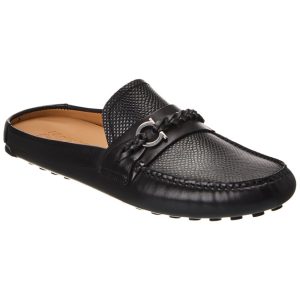 Ferragamo Grand Loafer – geprägt, Leder