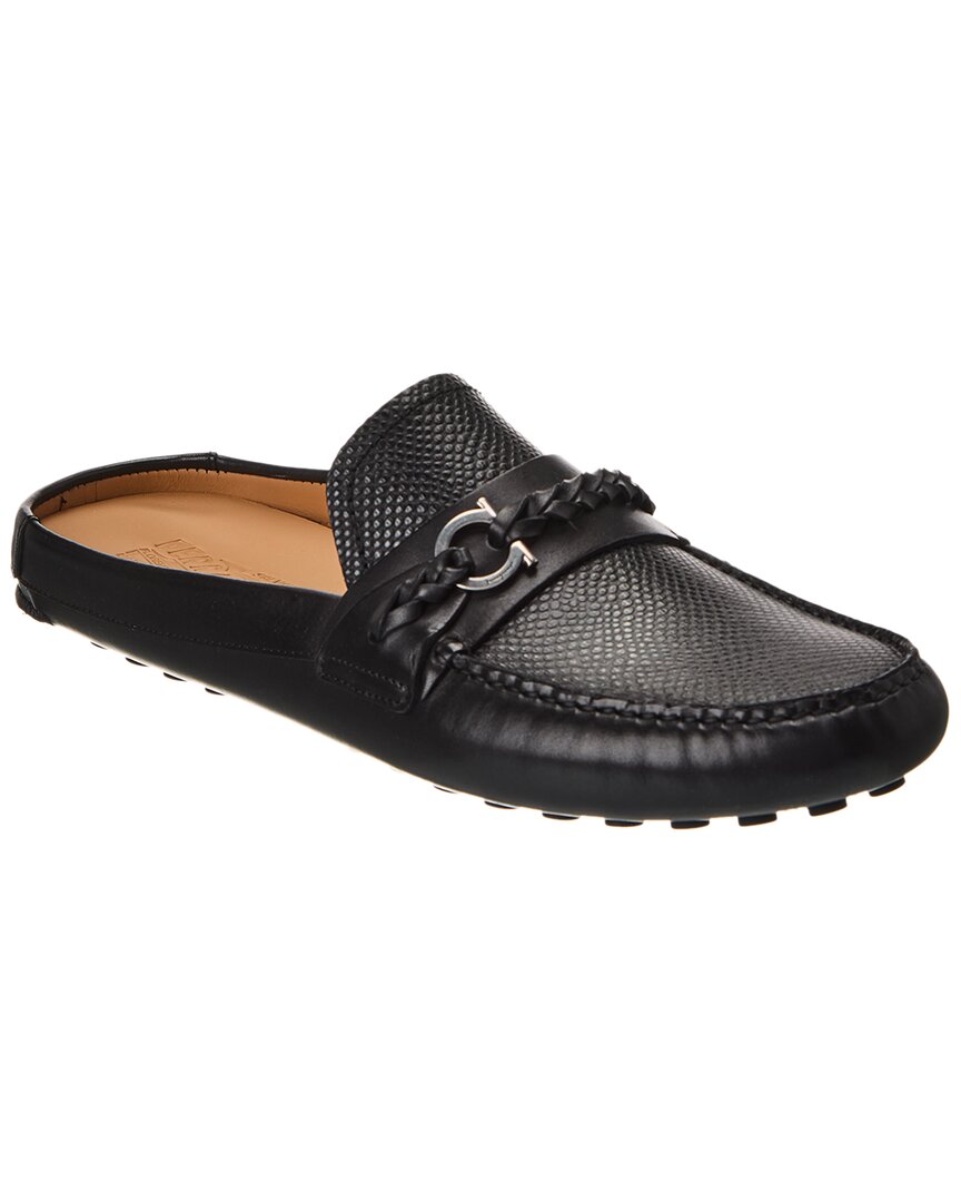 Ferragamo Grand Loafer – geprägt, Leder
