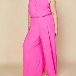 Ultra Palazzo-Hose – Rosa
