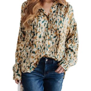 The Willows 7732511703100 Bluse – Knopfleiste, mehrfarbig