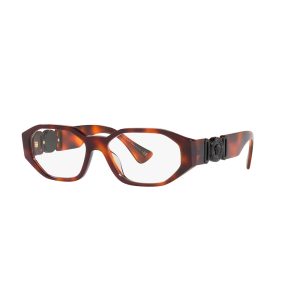 Versace VE 3320U 5217 Herren-Brille in unregelmäßiger Form, 54 mm