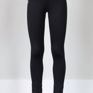 Active-Leggings für Mädchen – Schwarz