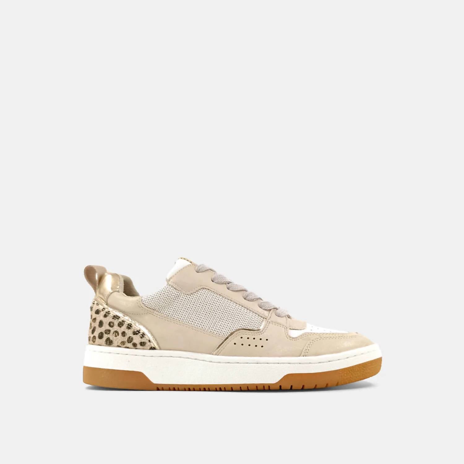 Romi Sneaker – Gold Cheetah