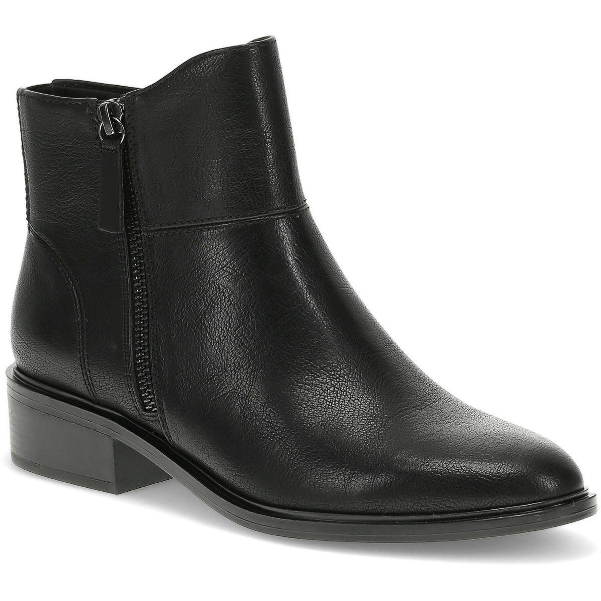 Alona Double Stiefeletten – Kunstleder, Reißverschluss