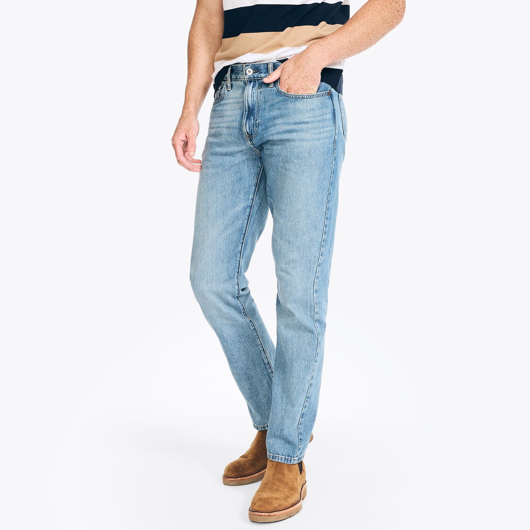 Nautica Original Herren-Jeans in lockerer Passform