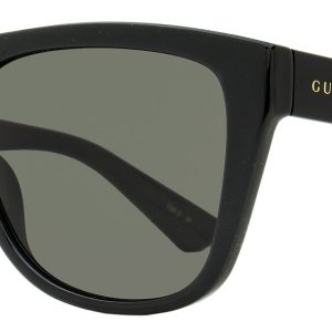 Gucci Herren-Sonnenbrille – polarisiert, GG1345S, 002, Schwarz, 57mm